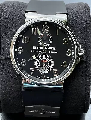 Ulysse Nardin Marine Chronometer Black 41mm 263-66 • $3800