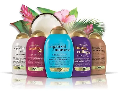 OGX Biotin & Collagen Hair Thickening Sulfate Free Shampoo-Conditioner All Sizes • £6.99