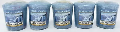 Lot Of 5 Yankee Candle COTTAGE BREEZE Sampler Votives 1.75oz RETIRED Read Detail • $23.99