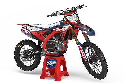 Honda Motocross Graphics |  MX Decals Kit Imperator 2 - All Models All Years • $95.71