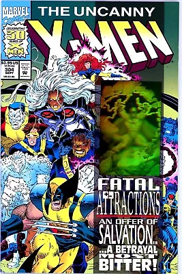 The Uncanny X-men #304 Hologram Cover! Marvel Comics 1993! No Reserve! Glossy! • $0.99