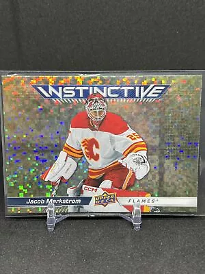 2023-24 Upper Deck Jacob Markstrom Instinctive Gold Sparkle #IN-22 Flames • $0.99