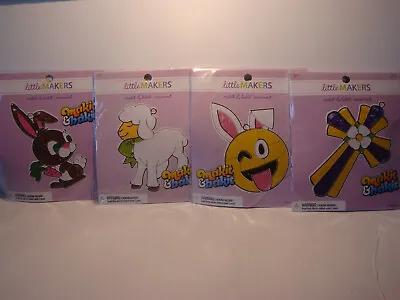 Makit & Bakit Large Easter Sun Catcher Kits Bunny Emoji Lamb Bunny Your Choice   • $12.99