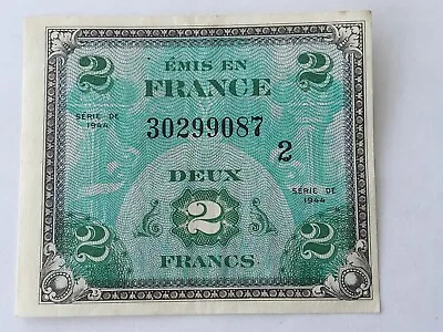 France  6 Military Banknotes 50 Cent To 2 Franc             Refy46 • £6.50