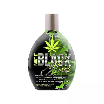 Millennium Tanning Products - Paint It Black Hemp Bronzer & Dark Tanning...  • $42.71