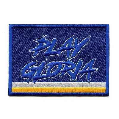 $10.99 • Buy St Louis Play Gloria Hockey Embroidered Iron-on Patch