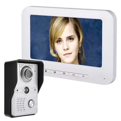 7  LCD Video Door Phone Doorbell Intercom System With IR-CUT HD 700TVL Camera  • $99.99