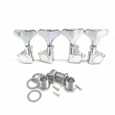 4 X Tuning Pegs(2R2L) Guitar Tuners Closed Gear Machine Heads For Ibanez Bass M • $17.16