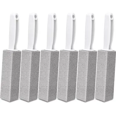 AZEN 6 Pack Pumice Stone For Cleaning Pumie Scouring Stick With Handle Pumice • $17.06