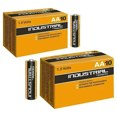 Duracell Industrial NOW PROCELL AA AAA Batteries LR6 1.5V MN1500 Long Expiry LR3 • £5.35