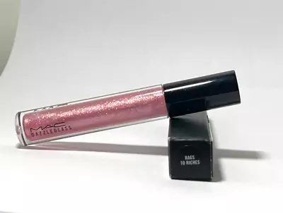 New MAC Dazzleglass Lip Gloss In Rags To Riches 1.92g /0.06oz Full Size • $46.99