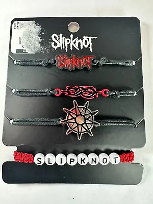Slipknot Bracelet Friendship Tied Beads Music Merch Unisex Stacking • $29