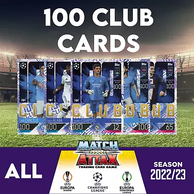 £2.45 • Buy Match Attax - Champions League - 2022/23 - 100 Club Cards