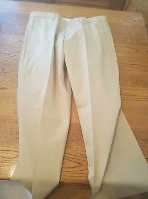 J.Crew Ludlow Suit Pants Italian Tan Size 32x30 With Medium Vest Chino • $35