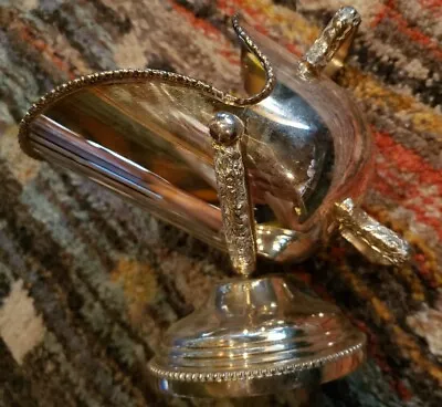 $10.99 • Buy Vintage Silver Plate Sugar Scuttle Made In England 