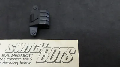 Switch Bots Evil Megabot Weapon Black Fist Hand Part Accessory LJN • $12.59
