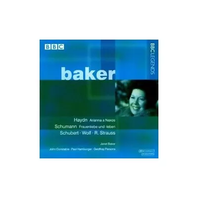 Janet Baker - Lieder By Haydn Schumann Schubert Wolf & R.Strauss -  CD MJVG • £4.28