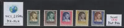 WC1_22584.LUXEMBOURG. 1930 CHILD WELFARE Set. Sc. B40-B44. MH-MLH • $3.99