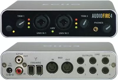 Echo AUDIOFIRE-4 2In/4Out Firewire Audio Interface • $109