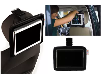 Universal In-Car Backseat Headrest Mount Tablet Holder IPad Samsung 7” To 10.2” • £9.97