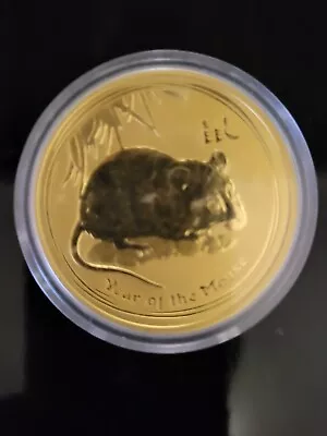 2 Oz Gold Coin Lunar 2010 Year Of The Mouse Encapsulated • $8000