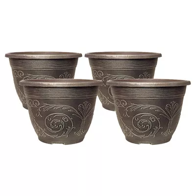 Set Of 4 'Alhambra' Planters. • £11.69