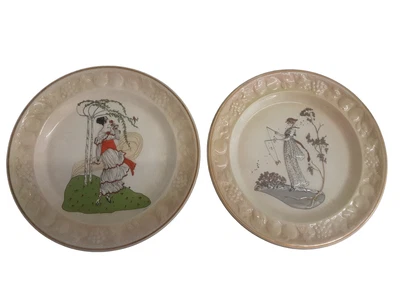 £9.99 • Buy Royal Worcester Plates Palissy Jane & Selina 9 