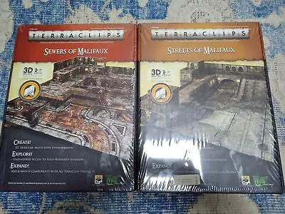 Wyrd TerraClips Sewers & Streets Of Malifaux New Factory Sealed Tabletop Terrain • $102.50
