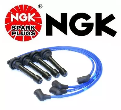 NGK Blue Spark Plug Wire Set HE64 Integra B18C1 Civic B16A2 (FOR Honda Acura) • $73.80