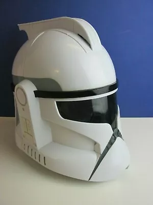 Star Wars CLONE TROOPER VOICE CHANGER HELMET MASK Cosplay HASBRO Adult Kids • $107.15