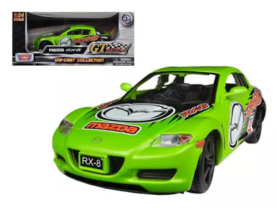 Mazda RX-8 #5 Green GT Racing Series 1/24 Diecast Car Motormax • $38.28