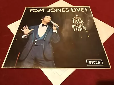 Tom Jones - Live! At The Talk Of The Town - Original Uk Lp In Laminated Sleeve • £3.99