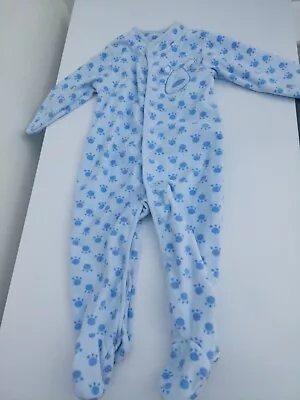 M&Co Fleece All In One Sleepsuit 18-24 Months Toddler Baby. • £3.99