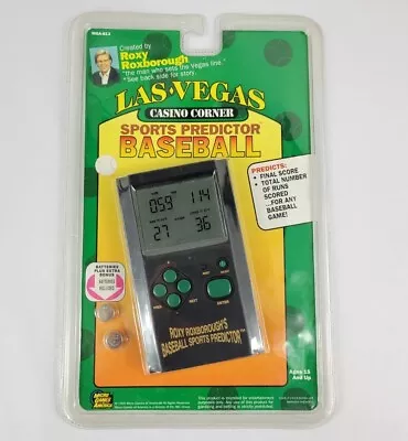 Roxy Roxborough’s Baseball Sports Predictor Micro Games Vegas Casino 1995 NEW • $49.99