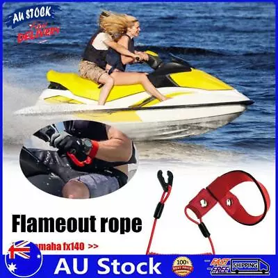 AU Boat Outboard Engine Motor Lanyard Kill Stop Switch Safety Tether For Yamaha • $8.99