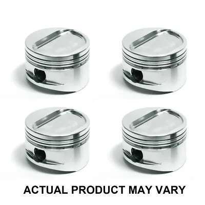 Arias Piston Set 89.00 Mm Bore 10.7 CR Dish Top For Nissan KA24DE 2.4L DOHC • $741.30