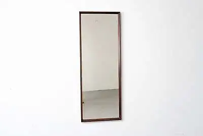 Mid-Century Teak Mirror - (321-341.7) • $495