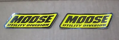 2 Moose Utility Division MUD 5 X1.75  Sticker/decal NEW Atv Motocross Racing Pu • $1.99