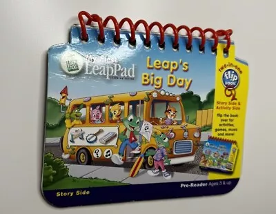 My First LeapPad  Learning Systems Replacement Book Only LEAPS BIG DAY • $5.24