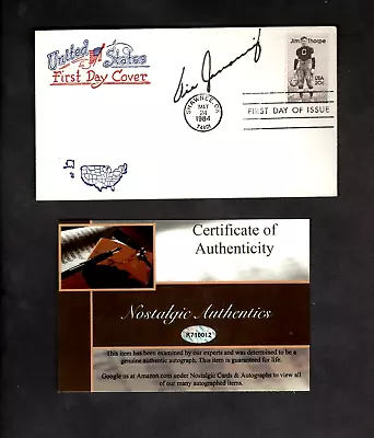 Vic Janowicz Ohio State Heisman Autographed Signed FDC  W Hologram COA • $64.95