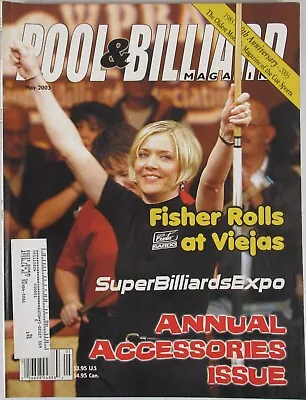 Pool & Billiard Magazine May 2003 Rodney Morris Allison Fisher Johnny Archer MZ5 • $17.50