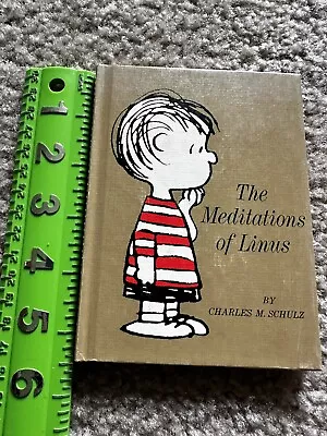 Vintage 1967 Hallmark Meditations Of Linus Book Charles M. Schulz Rare • $9.99