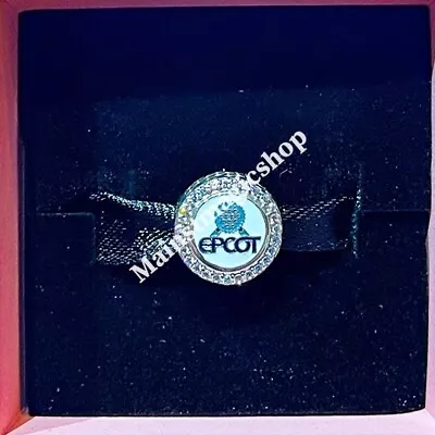 Disney Parks Epcot Center Reimagined  Pandora Charm Space Ship Earth 2023 NEW • £115.71