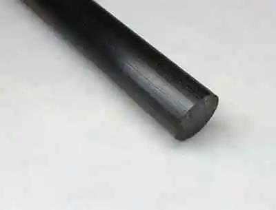 2 Pcs Nylon Polyamide PA Plastic Round Rod Stick Stock Black 8mm X 250mm #B-B • $3.82