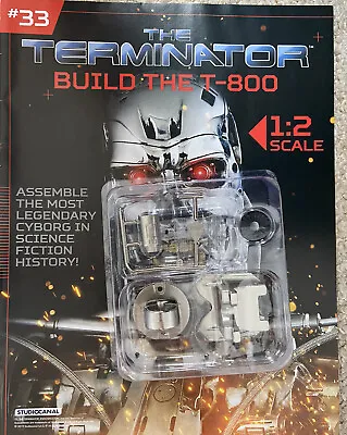 1:2 Scale Hachette Terminator Build The T-800 Endoskeleton # 33 • $21.38