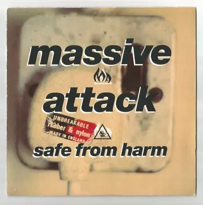 Massive Attack Safe From Harm 7  Version / Original 1991 Vinyl Vg+ • £4.99