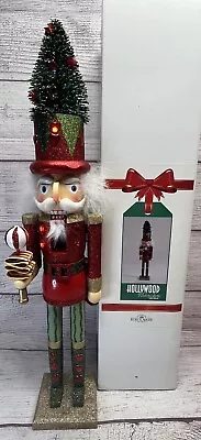 Holiday Kurt  & Holly Adler Hollywood The Twinkling Tree Topped Nutcracker 25.5” • $129.95