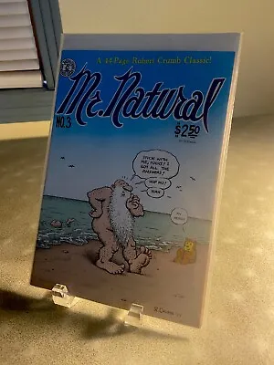 Bag/board 1986 Kitchen Sink Press Mr. Natural # 3 Comic • $11