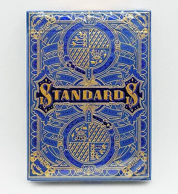 Art Of Play STANDARDS SAPPHIRE Playing Cards - New -  Blue - Poker Size • $12.49