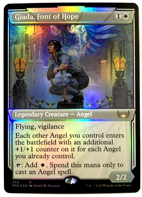 MTG Giada Font Of Hope *SHOWCASE FOIL* Streets Of New Capenna 342 NM • $14.99